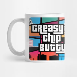 Greasy Chip Butty GTA Mug